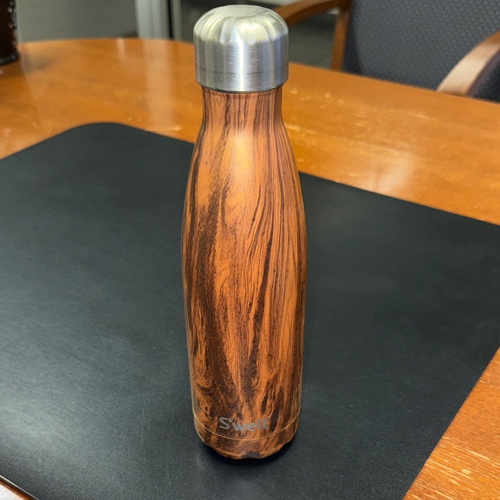 S'well Wood Grain Stainless Steel Bottle